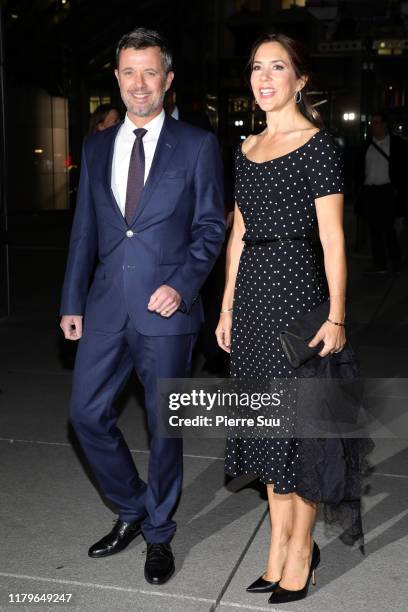 Danish Crown Prince Couple Visit In Paris : Day One, News Photo