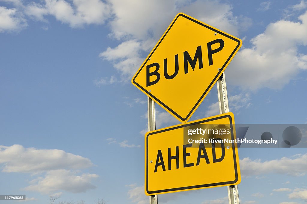 Bump Ahead Sign