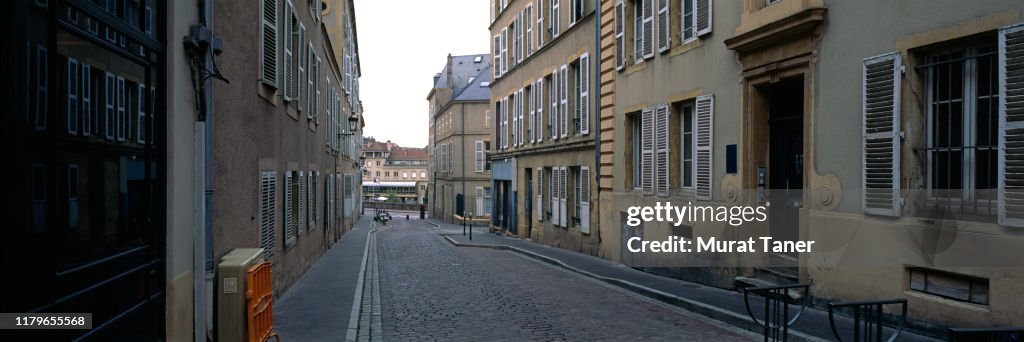 Street scene in Metz