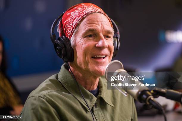 Matthew Modine visits SiriusXM Studios on October 07, 2019 in New York City.