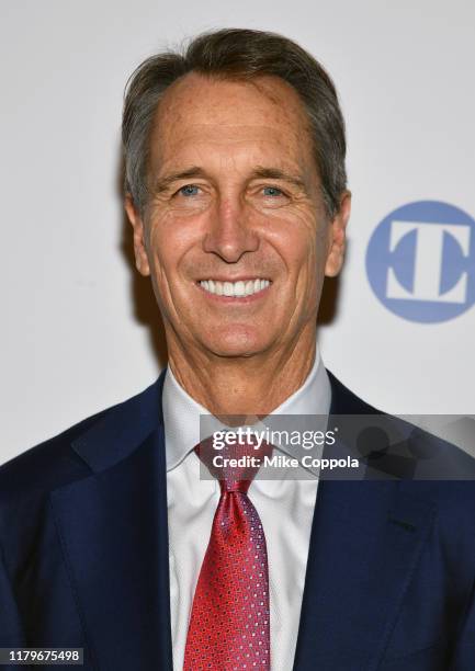 Cris Collinsworth attends the 34th Annual Great Sports Legends Dinner To Benefit The Buoniconti Fund To Cure Paralysis at The Hilton Midtown on...