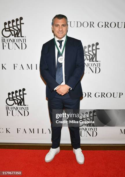 Cristian Vieri attends the 34th Annual Great Sports Legends Dinner To Benefit The Buoniconti Fund To Cure Paralysis at The Hilton Midtown on October...