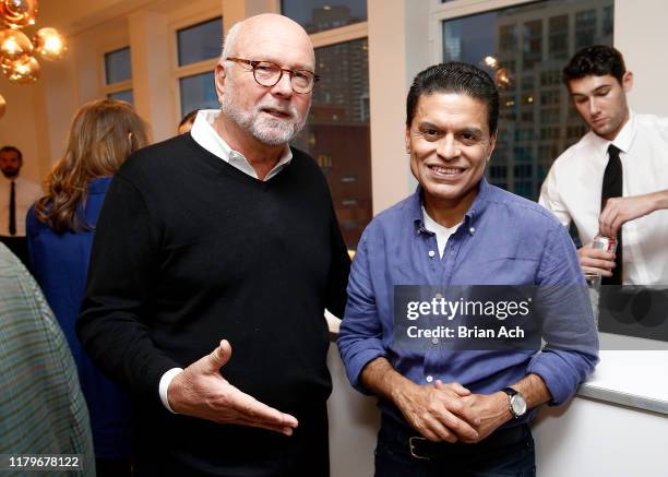 Nathan Gardels and Fareed Zakaria attend as Campbell Brown and Dan Senor Host a Special Gathering to Celebrate Berggruen Institute's Founders Nicolas...