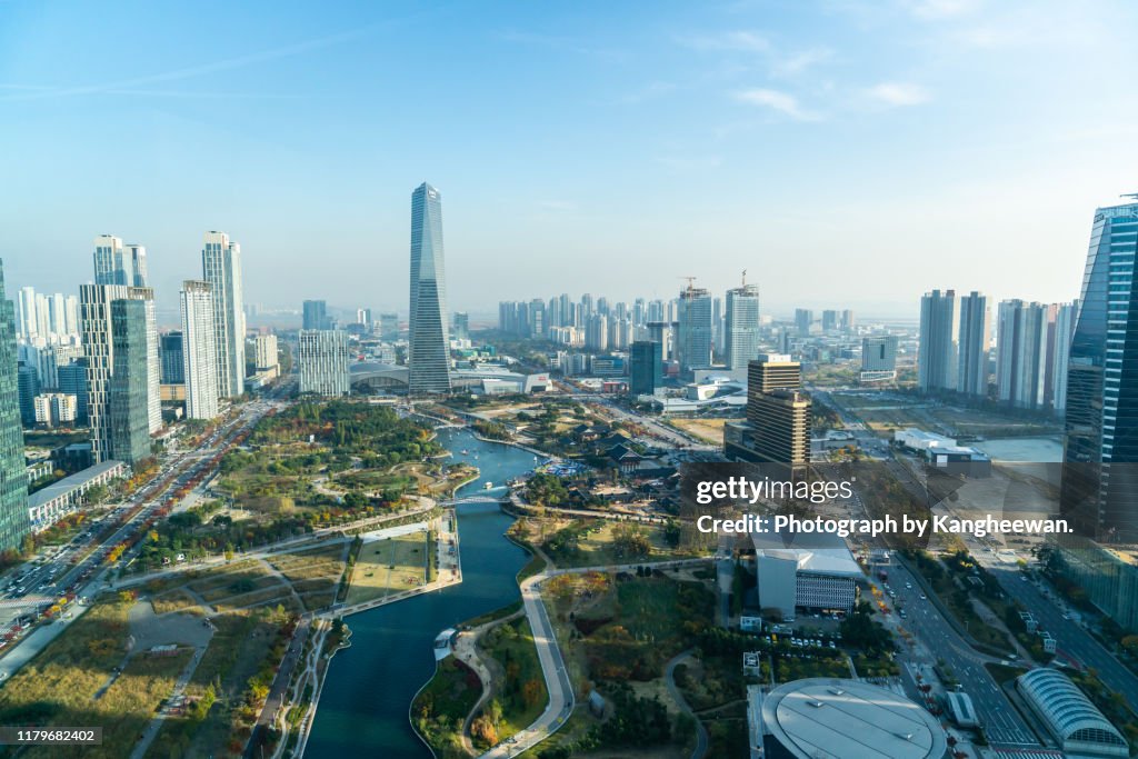 Central Park in Songdo International City