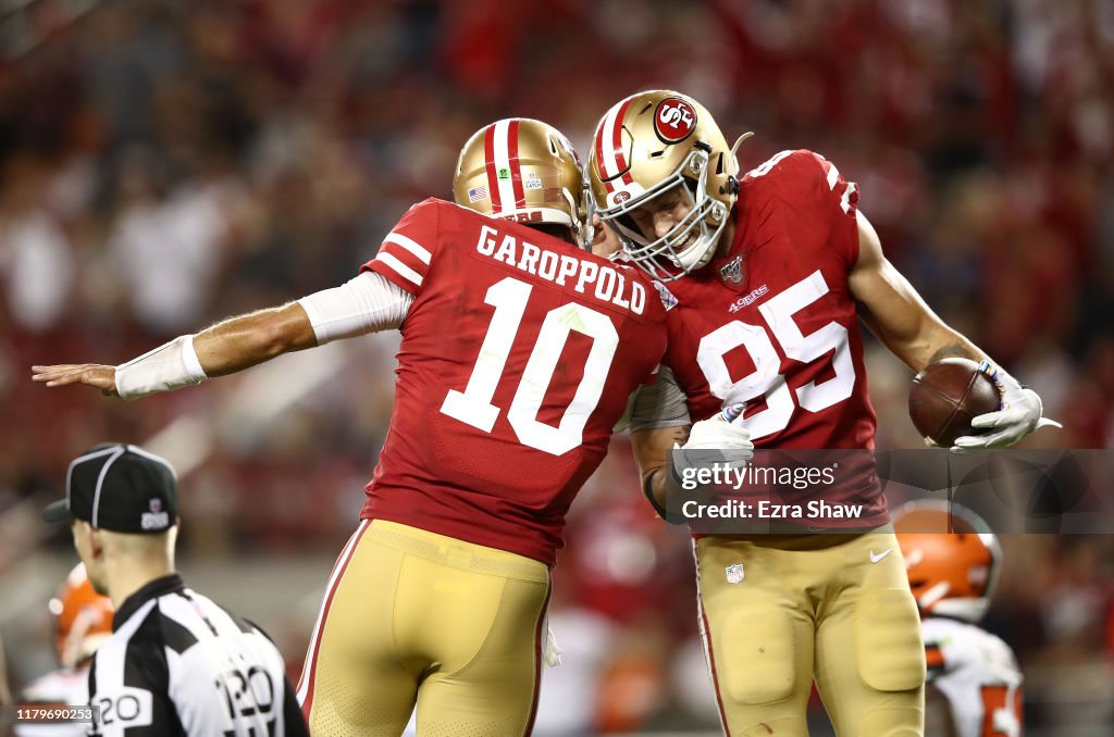 Cleveland Browns v San Francisco 49ers