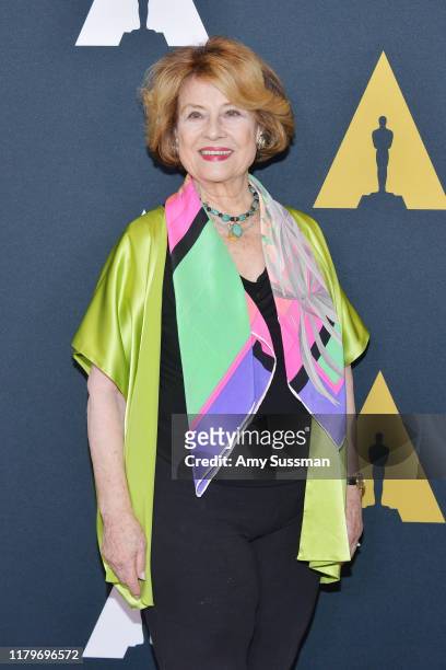 Diane Baker attends the inaugural Robert Osborne Celebration of Classic Film Series screening of "Dodsworth" presented by The Academy at Samuel...