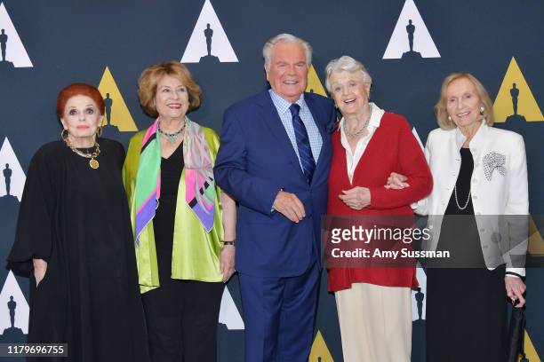 Carole Cook, Diane Baker, Robert J. Wagner, Angela Lansbury and Eva Marie Saint attend the inaugural Robert Osborne Celebration of Classic Film...