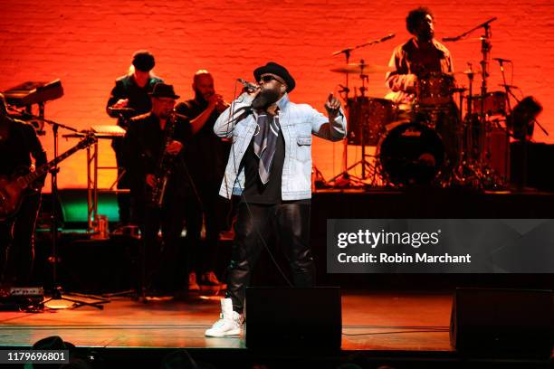 The Roots perform at "Hip Hop: Songs that Shook America" Screening/Event at The Apollo Theater on October 07, 2019 in New York City.