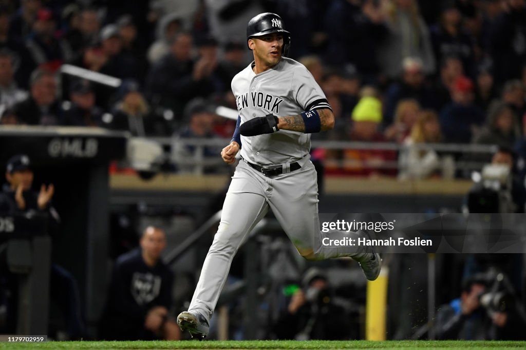 Divisional Series - New York Yankees v Minnesota Twins - Game Three