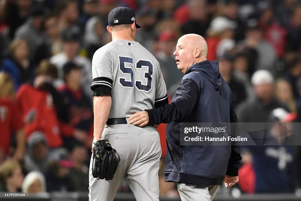 Divisional Series - New York Yankees v Minnesota Twins - Game Three