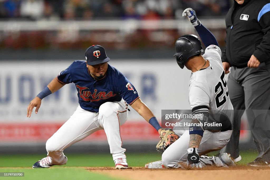 Divisional Series - New York Yankees v Minnesota Twins - Game Three