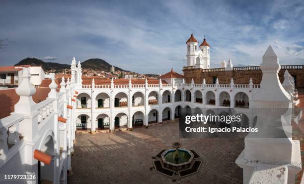 san felipe convent in sucre, bolivia - sucre stock pictures, royalty-free photos & images