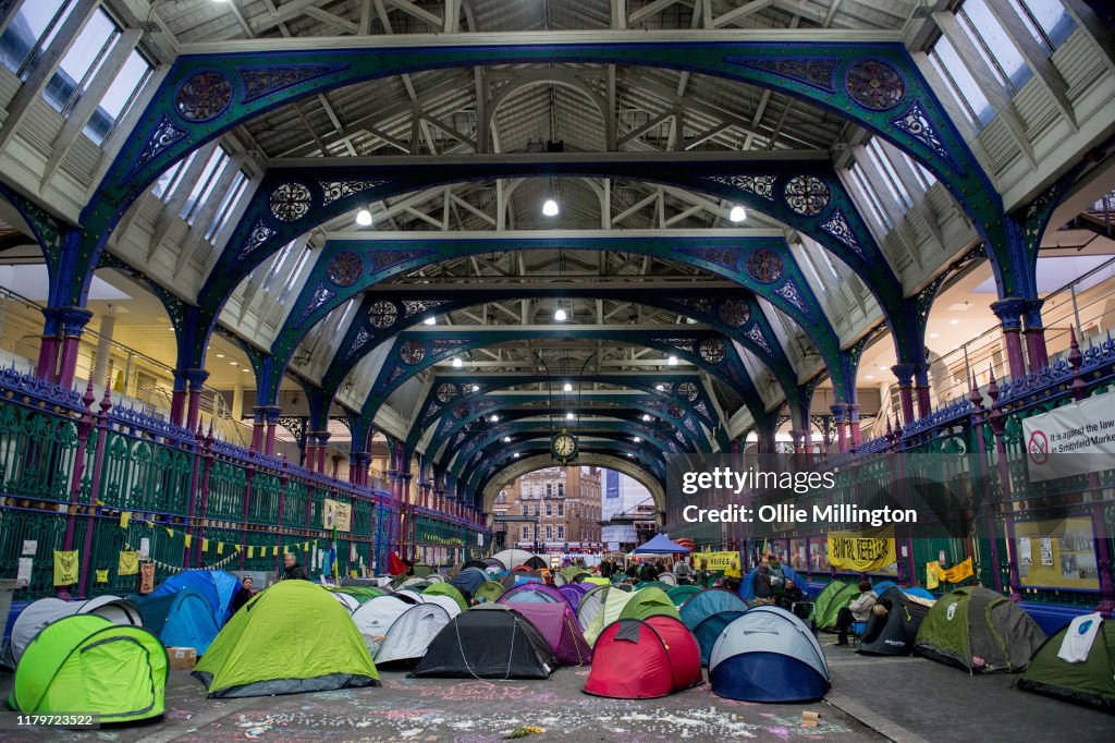 Animal Rebellion Occupy Smithfield Meat Market