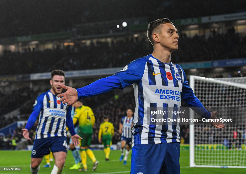 Brighton & Hove Albion v Norwich City - Premier League