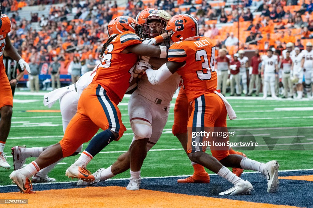 COLLEGE FOOTBALL: NOV 02 Boston College at Syracuse