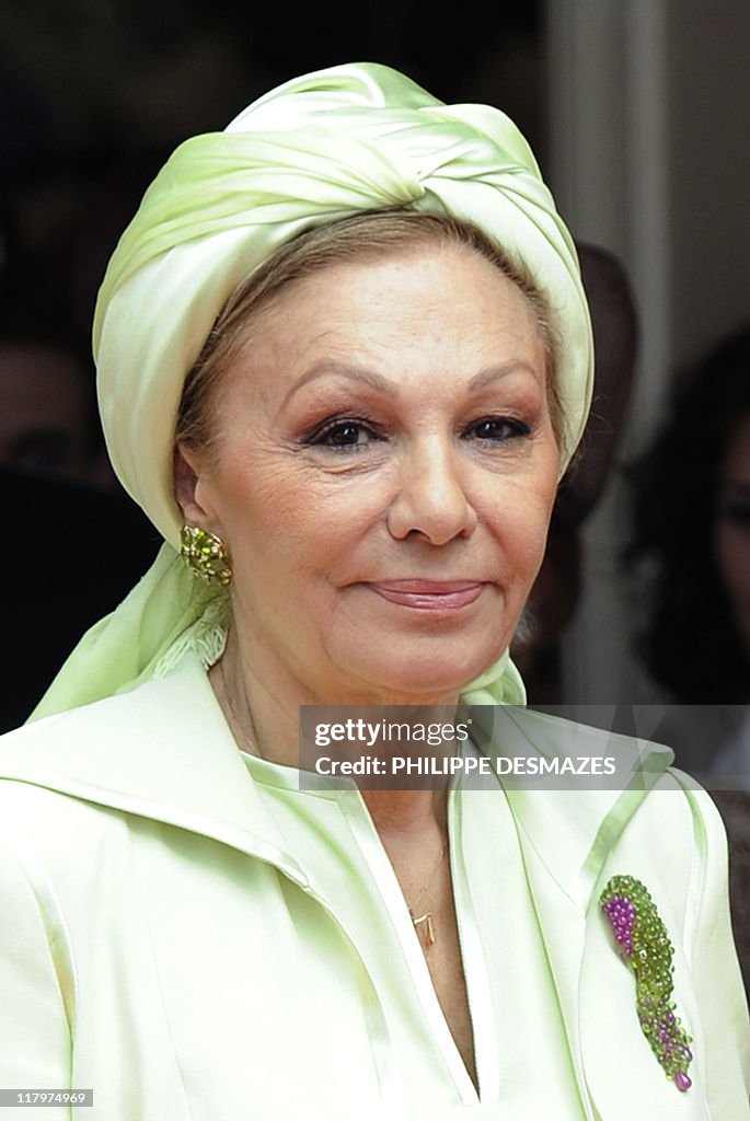 Former empress of Persia Farah Diba Pahl