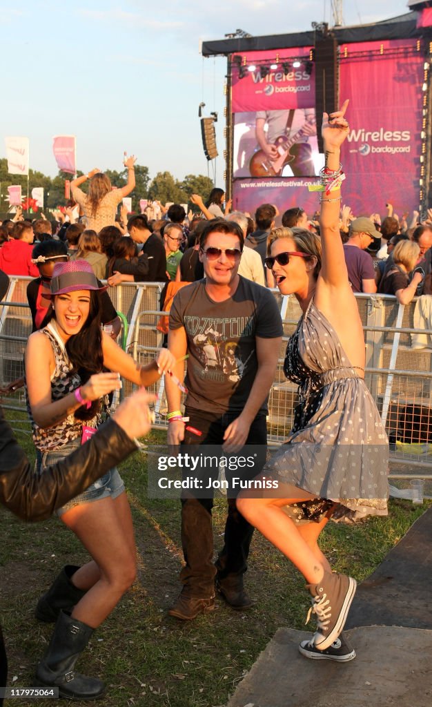 Barclaycard Unwind VIP Pod At Wireless Festival 2011 - Day 2