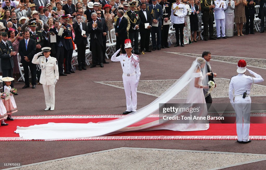 Monaco Royal Wedding - The Religious Wedding Ceremony