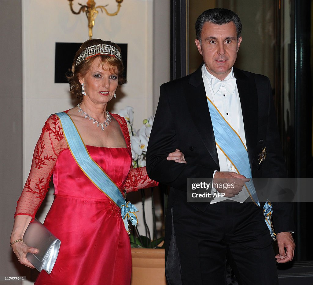 Romania's Crown Princess Margarita and h