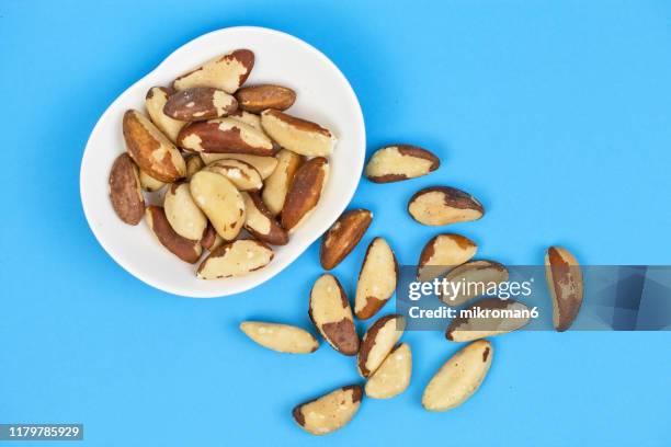 brazil nuts - brazil nuts stock pictures, royalty-free photos & images