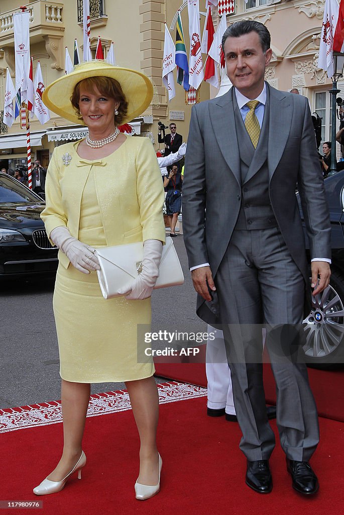 Romania's Crown Princess Margarita and h