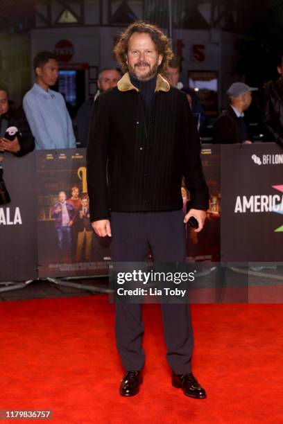 Producer Ram Bergman attends the "Knives Out" European Premiere during the 63rd BFI London Film Festival at the Odeon Luxe Leicester Square on...