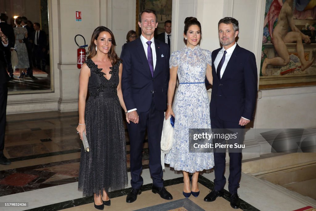 Danish Crown Prince Couple Visit In Paris : Day Two