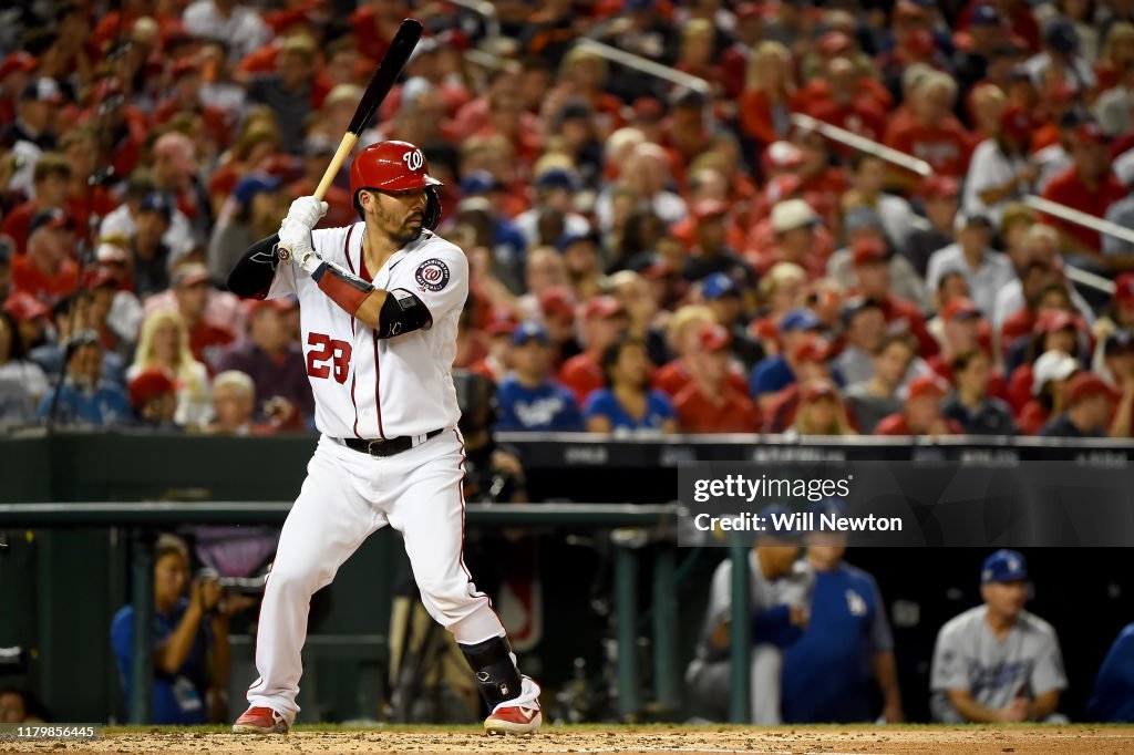 Divisional Series - Los Angeles Dodgers v Washington Nationals - Game Three