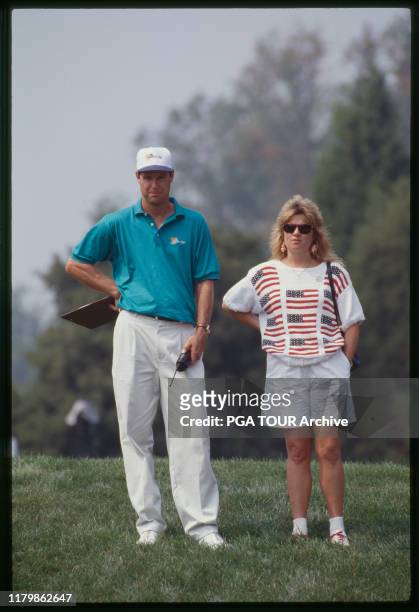 Paul Azinger, Toni Azinger 1994 Presidents Cup - September Robert Trent Jones Golf Club Gainesville, Virginia Photo by Rusty Jarrett/PGA TOUR Archive...