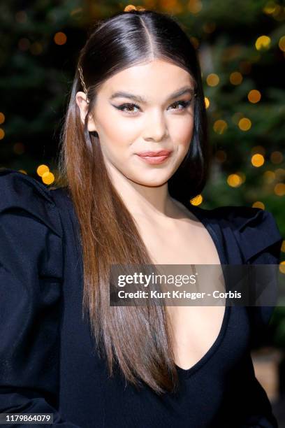 Hailee Steinfeld photographed at the premiere of 'Bumblebee' at the Sony Center on December 3, 2018 in Berlin, Germany.