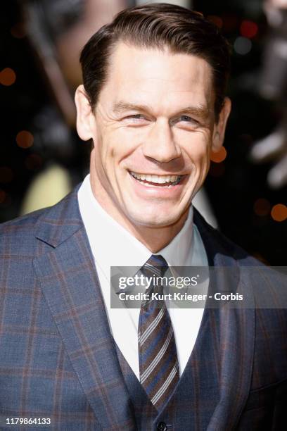 John Cena photographed at the premiere of 'Bumblebee' at the Sony Center on December 3, 2018 in Berlin, Germany.