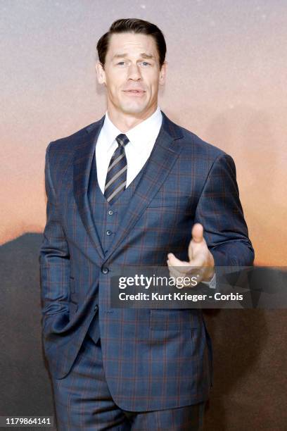 John Cena photographed at the premiere of 'Bumblebee' at the Sony Center on December 3, 2018 in Berlin, Germany.