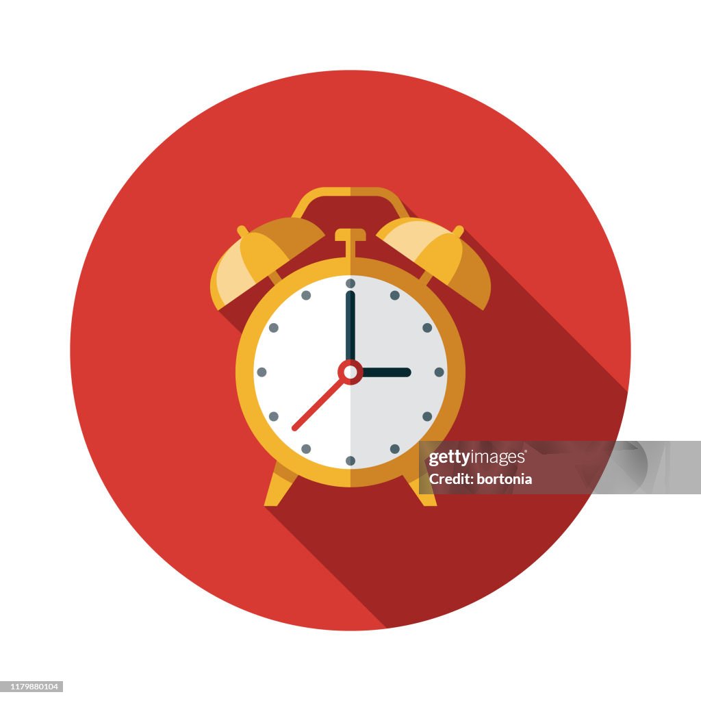 Retro Alarm Clock Clock Icon