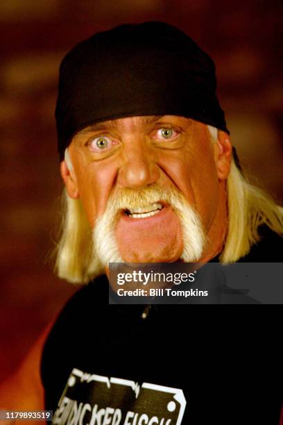 October 2005: Hulk Hogan photographed October 2005 in New York City.