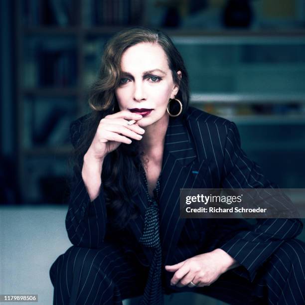 Singer Marie Laforêt poses for a portrait on March 1, 2000 in Paris, France.