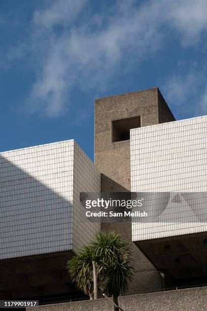 The Barbican Centre on the 12th September 2019 in London in the United Kingdom. The Barbican Centre is a performing arts centre in the Barbican...