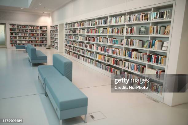 The City Library of Stuttgart, Germany on October 31, 2019