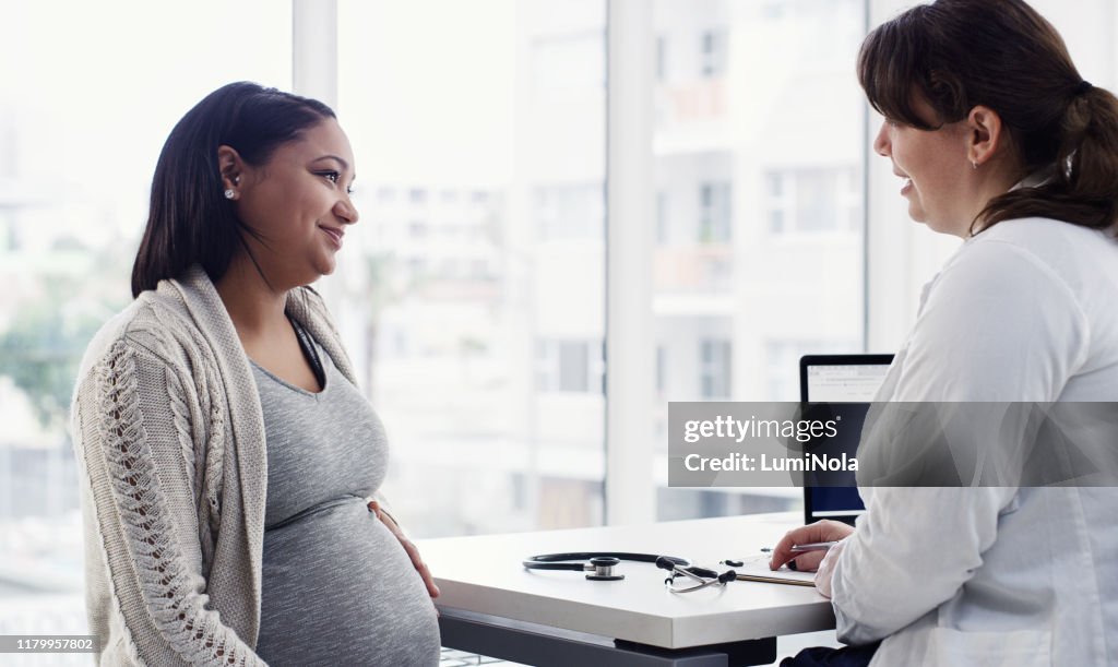 You and your baby's health matters the most to me