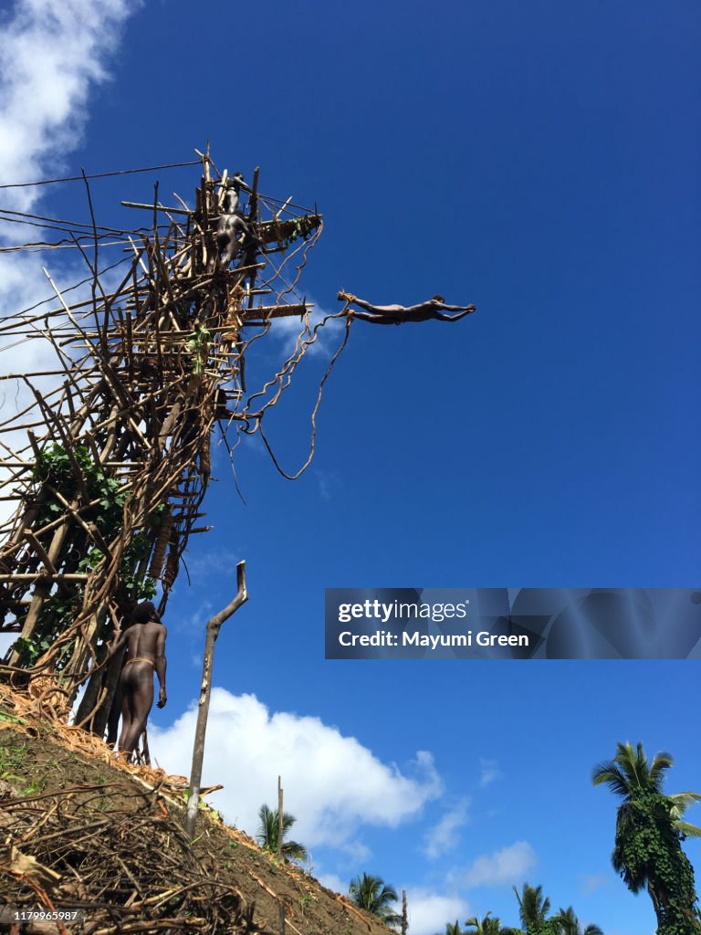 Naghol Ritual Naghol Land Diving Pentecost