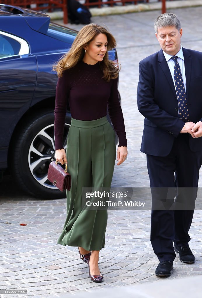 The Duchess Of Cambridge Visits The Angela Marmont Centre For UK Biodiversity