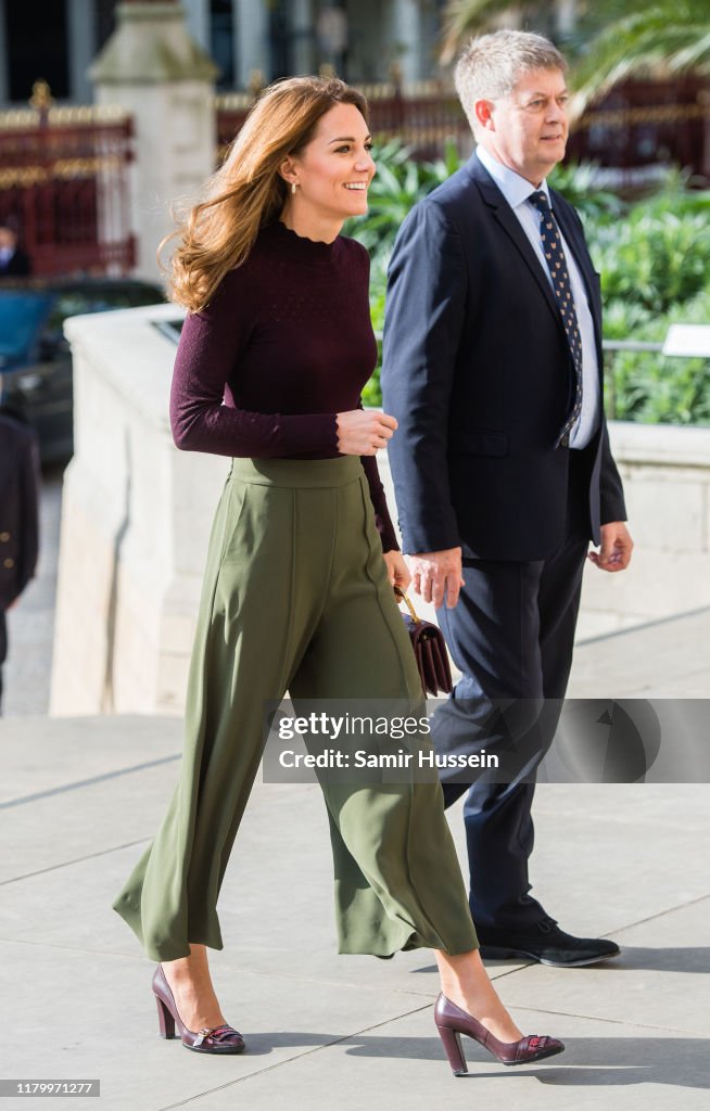 The Duchess Of Cambridge Visits The Angela Marmont Centre For UK Biodiversity