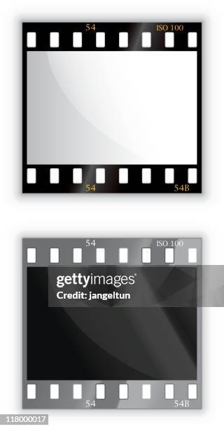 35mm film - film negative stock illustrations
