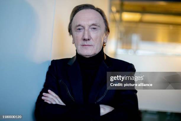 November 2019, Berlin: Marius Müller-Westernhagen, musician, is standing in a conference room at Universal Music Deutschland after an interview on...