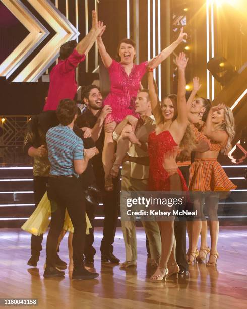 Dance-Off Week" - Seven celebrity and pro-dancer couples return to the ballroom to compete on the eighth week of the 2019 season of "Dancing with the...