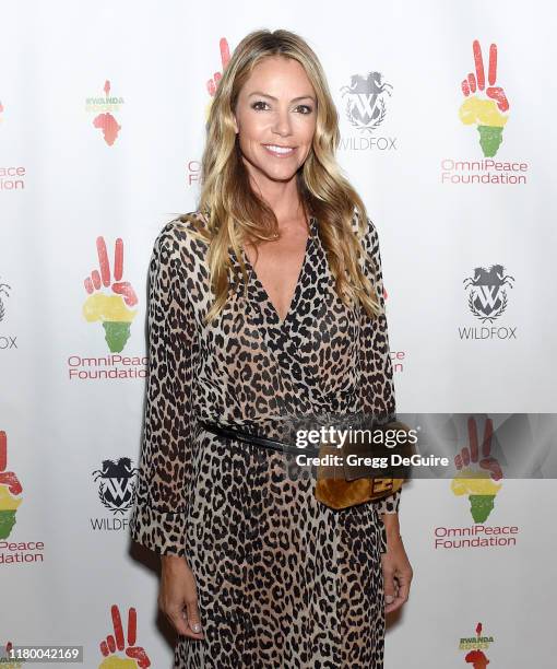 Christine Baumgartner attends Omnipeace 2nd Annual Gala "Rwanda Rocks" Charity Event at Vibrato Jazz Grill on November 4, 2019 in Los Angeles,...