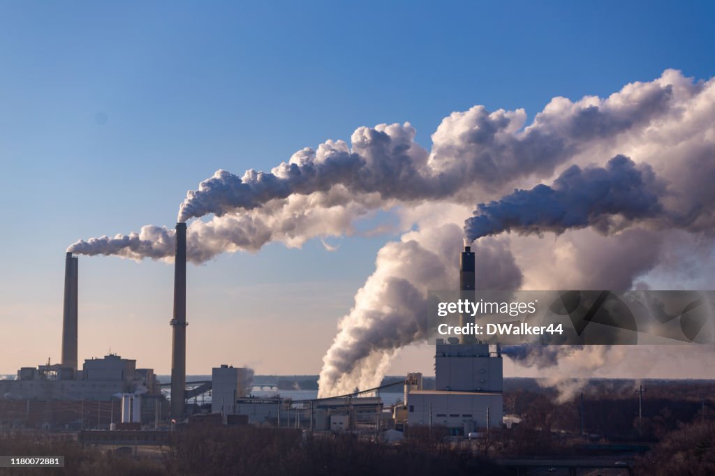 Pollution soufflante de vent