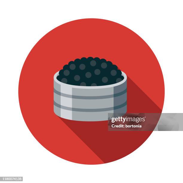 ikra russian food icon - caviar stock illustrations