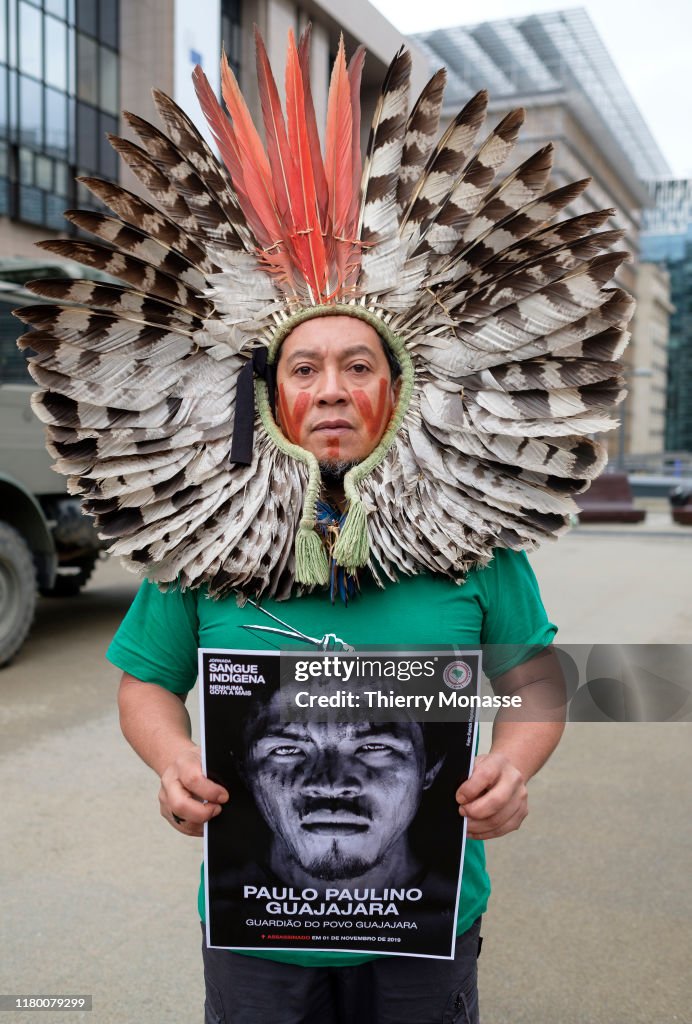 Brazil Timerman Leaders of Brazilian indigenous communities are in Brussels to ask ...