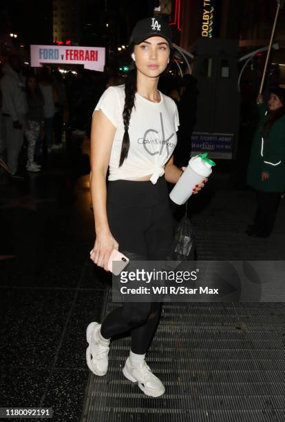 Jessica Green is seen on November 4, 2019 in Los Angeles, California.