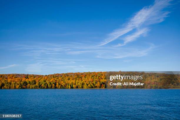 Pictured Rocks Michigan Fall 483 Pictured Rocks Michigan Stock Photos, High-Res Pictures, and Images ...